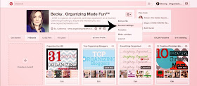 Follow Organizing Made Fun on Pinterest :: OrganizingMadeFun.com