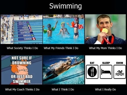 The truth about swimming!!
