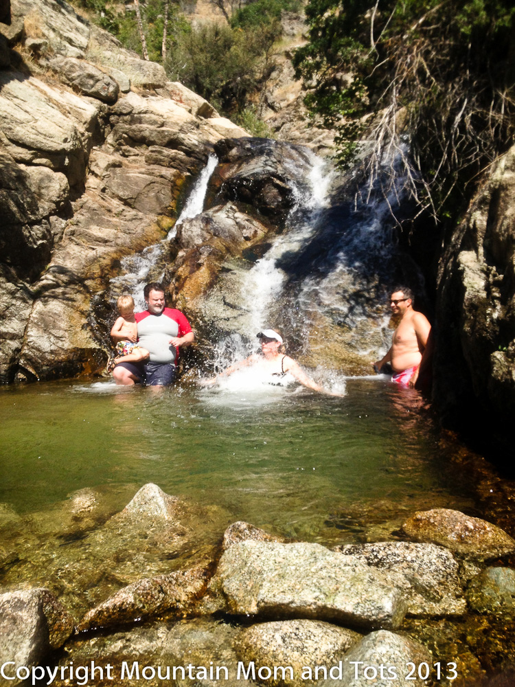 Sliding Rock, Alpine, Utah Mountain Mom and Tots