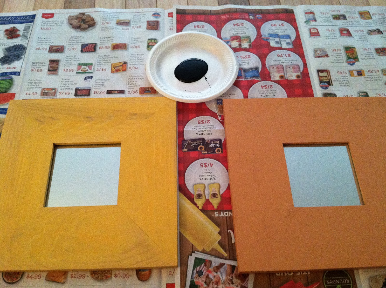 DIY Project Painting Ikea MALMA Mirrors Home Sweet Home