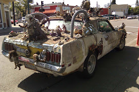 1969 Mustang Skull Art Car Falls On Hard Times - Art Car Central