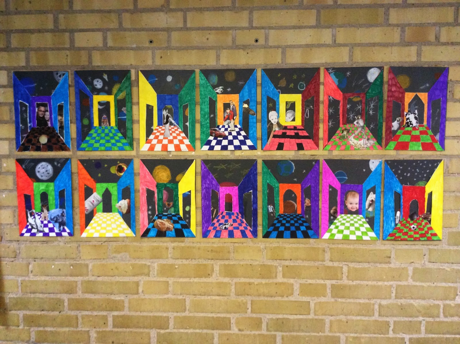 Bidt af billedkunst!: perspektiv rummet i rummet