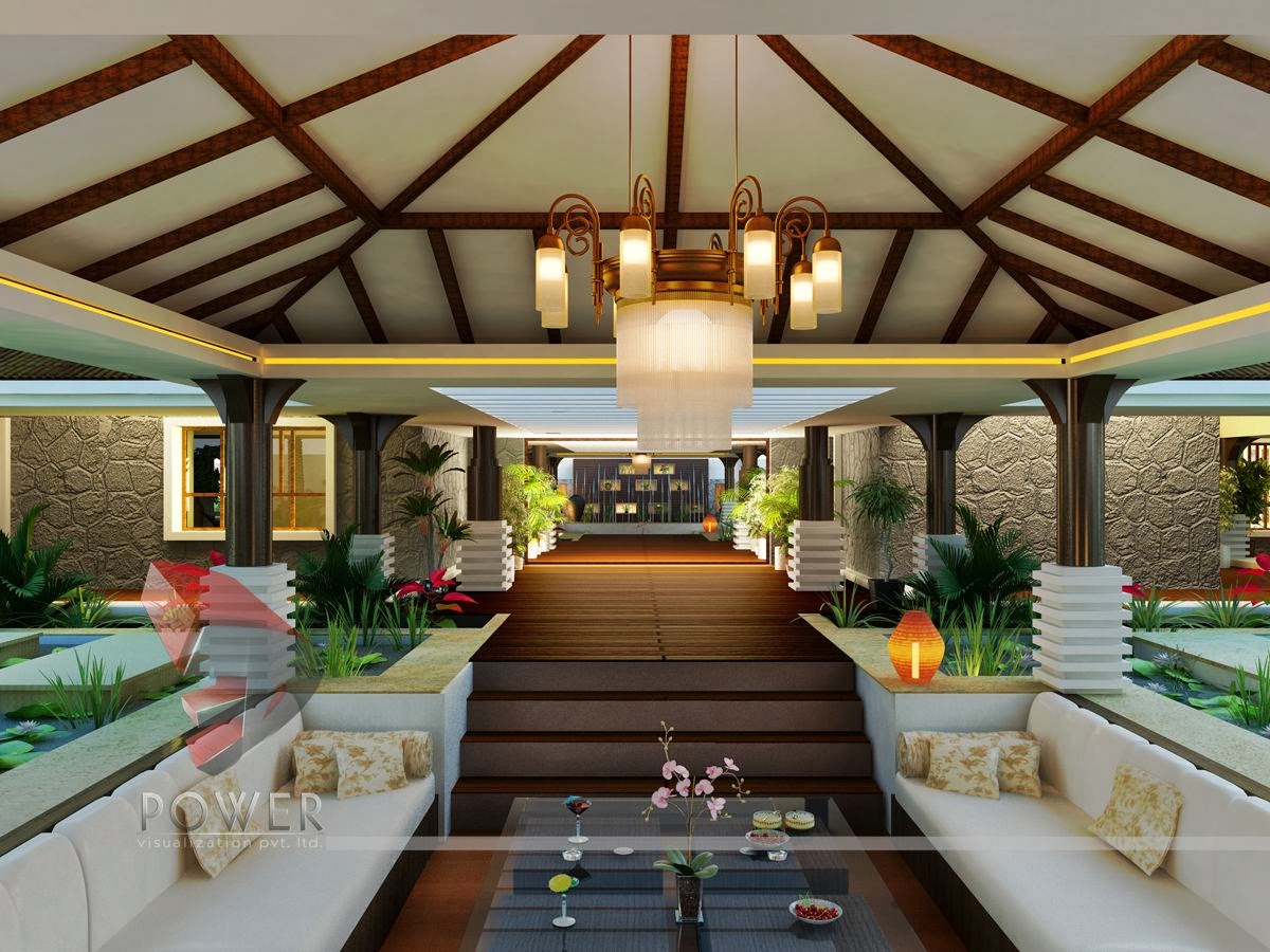 House 3D Interior Exterior Design Rendering Modern Home Designs