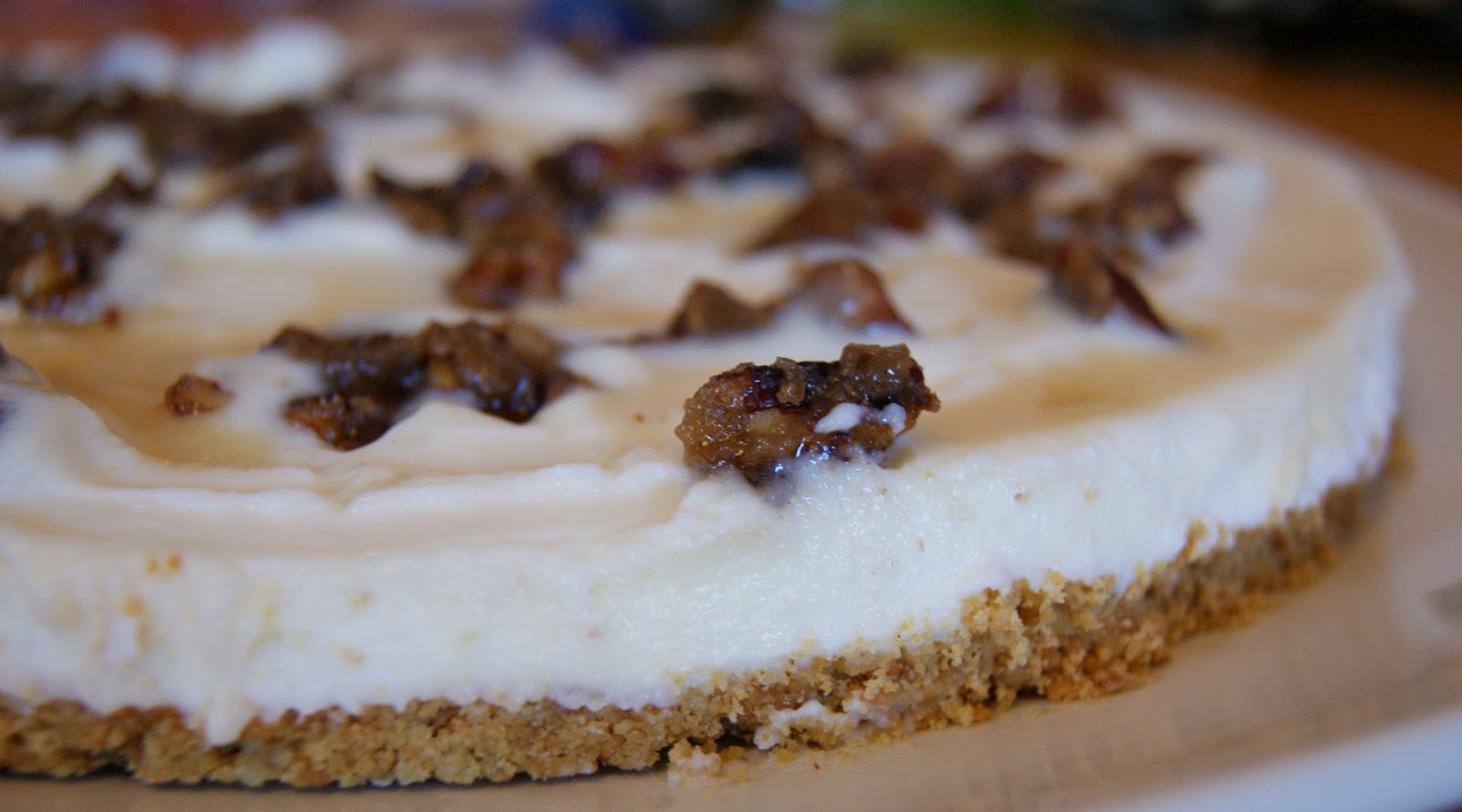Anne's Kitchen Maple and Pecan Cheesecake