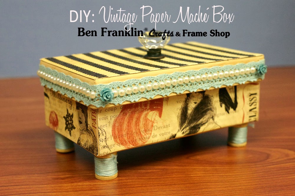 Ben Franklin Crafts and Frame Shop, Monroe, WA DIY Vintage Paper Mache
