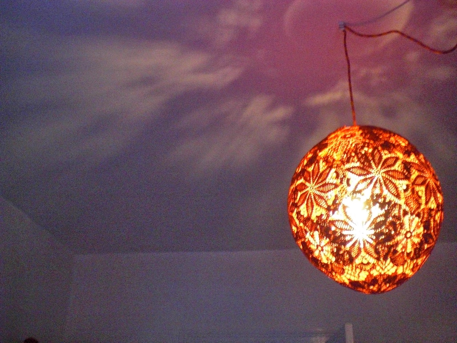 Lone`s kreative verden og loppeunivers : lampe diy
