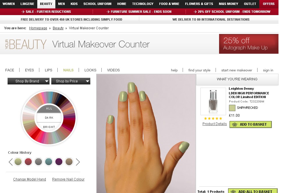 Try out the virtual nail tool here - link