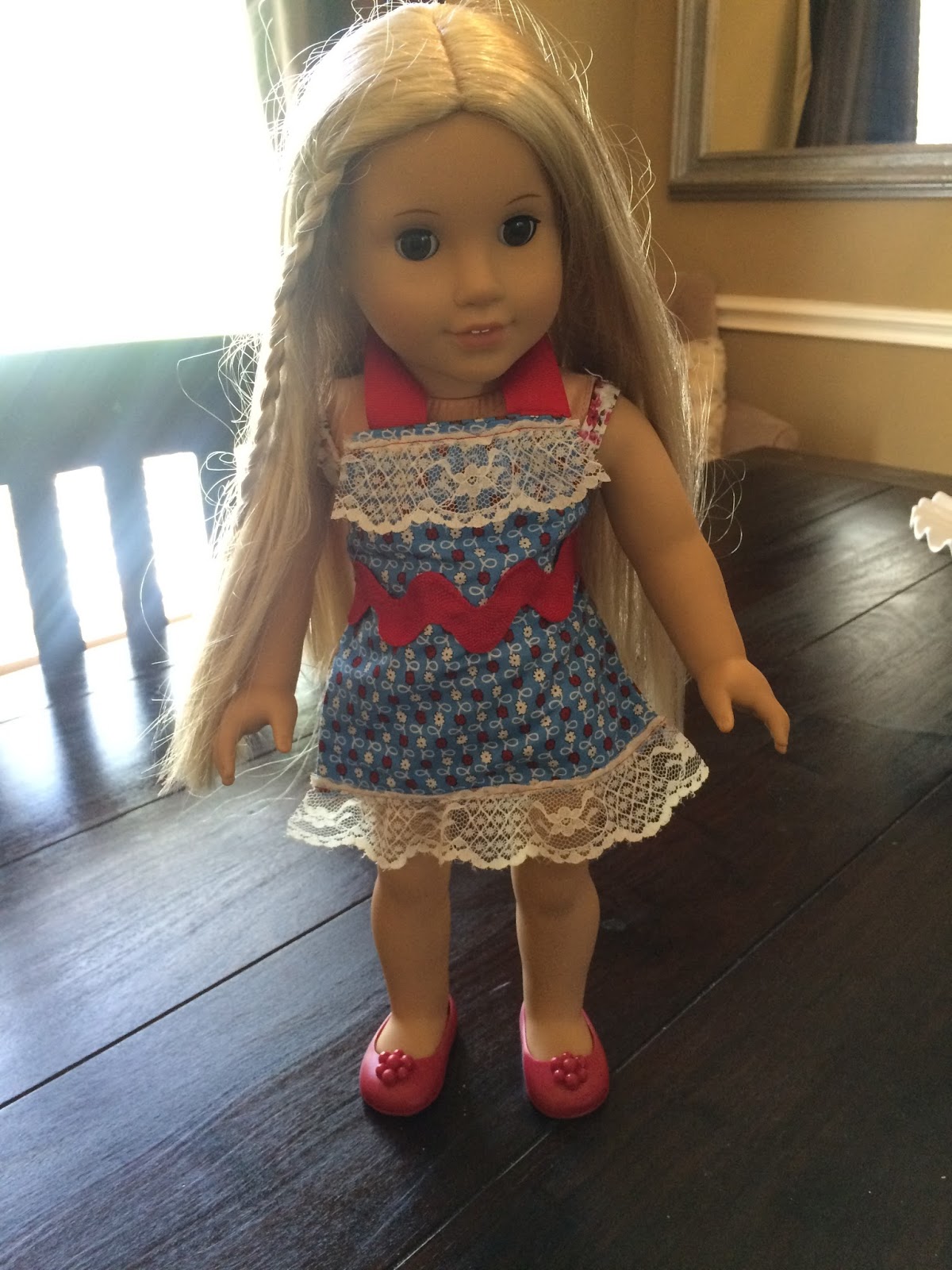 Crafty Texas Girls DIY American Girl Doll Apron