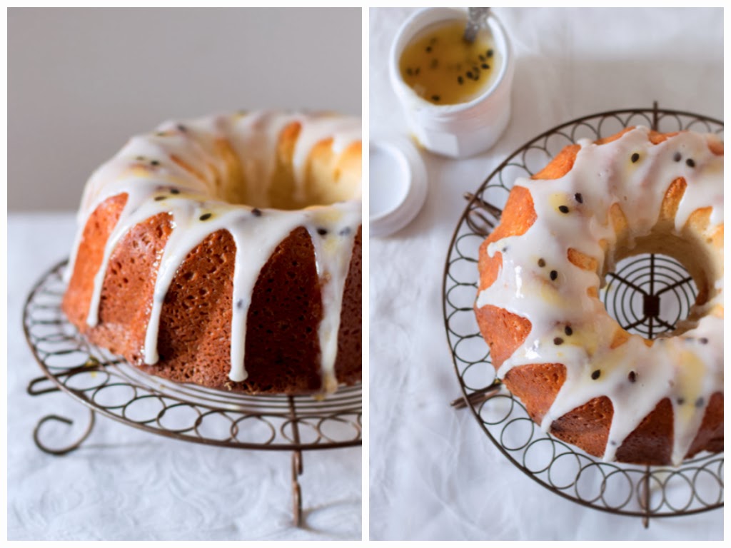 The Kate Tin One cup yoghurt cake with passionfruit frosting
