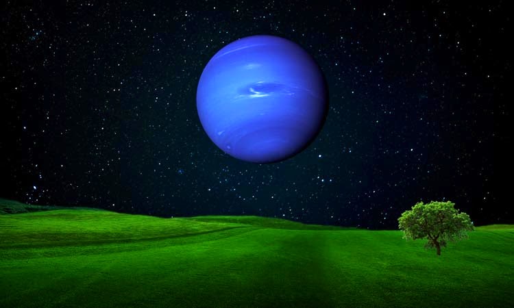 Planet Neptunus di Tata Surya