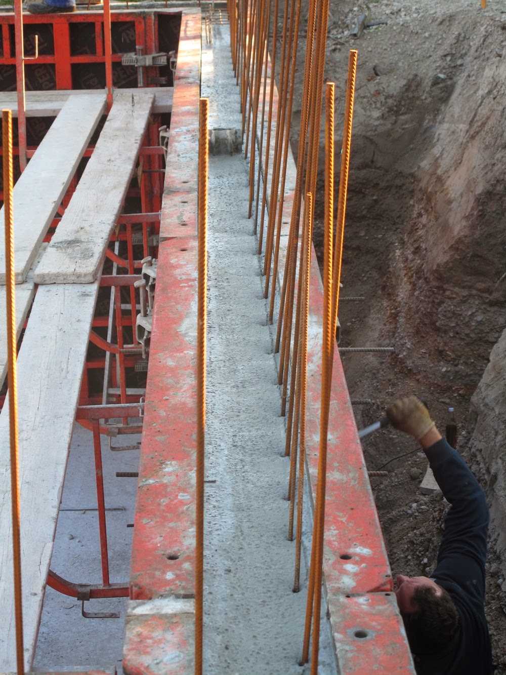 Hausbau mit der Firma KMH: Juni 2014