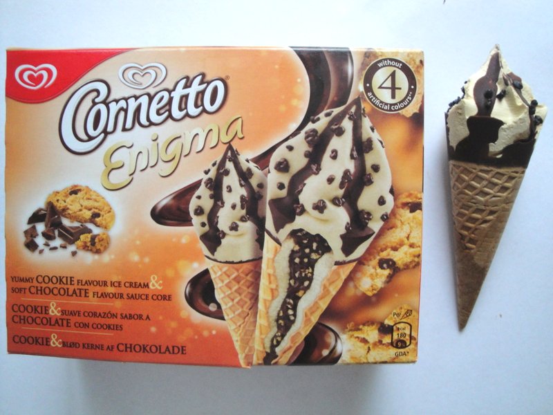 Grocery Gems Enigma Cookie Ice Cream (Tesco)