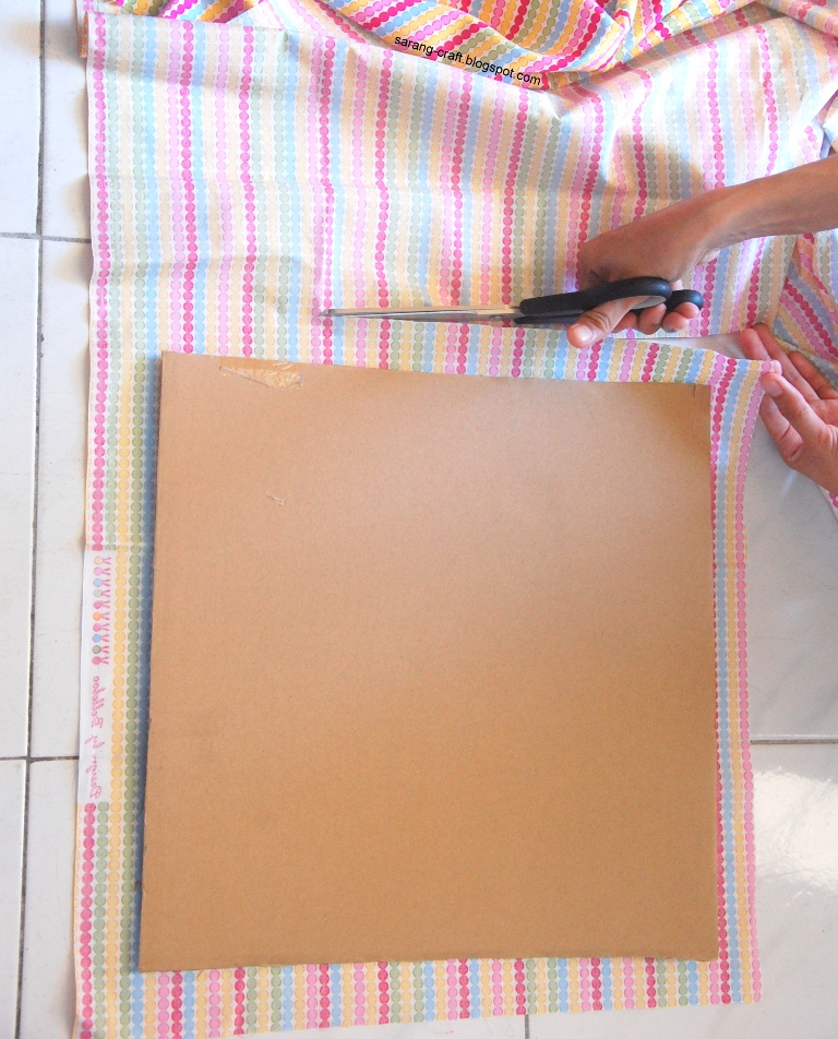 sarang craft Tutorial Make your Own Shelf Back Cover