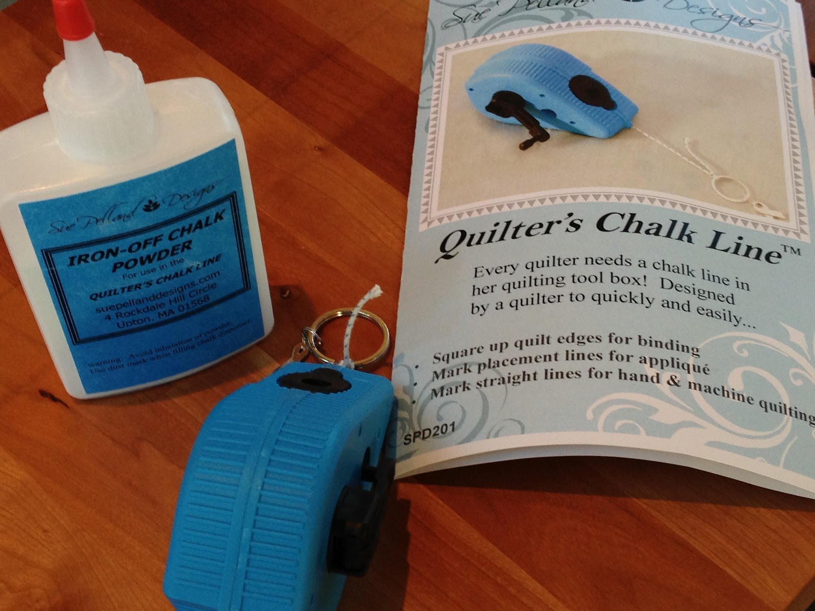 MissesStitches Marking a Quilt to Trim It Square