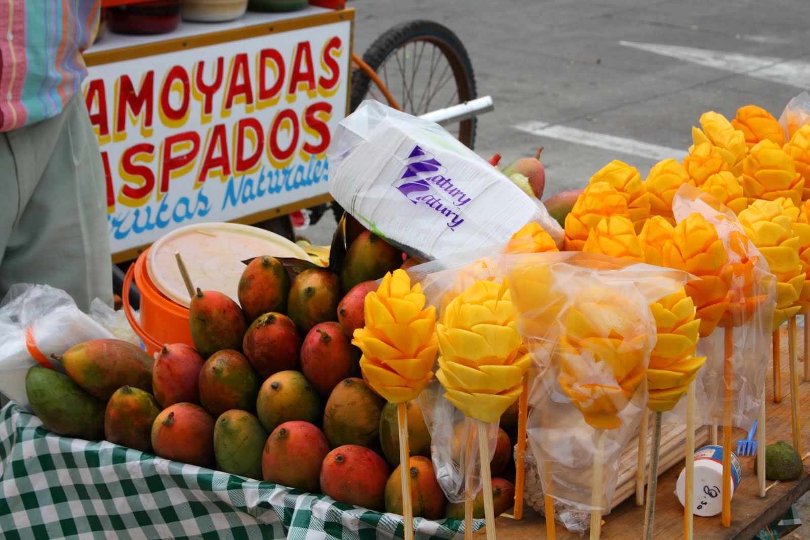Besos Paletas de Mango