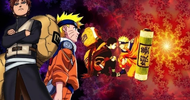 Naruto vs Gaara Shippuden Desktop Background (800 x 600 )