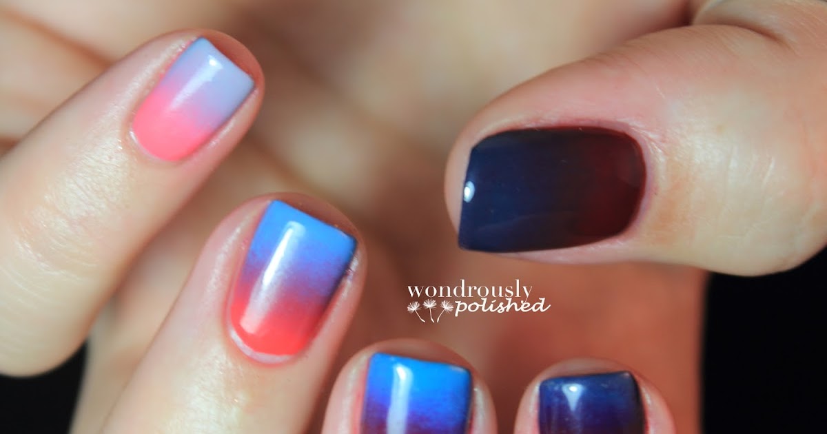 1. Gradient Nail Art Designs for a Chic and Colorful Look - wide 5