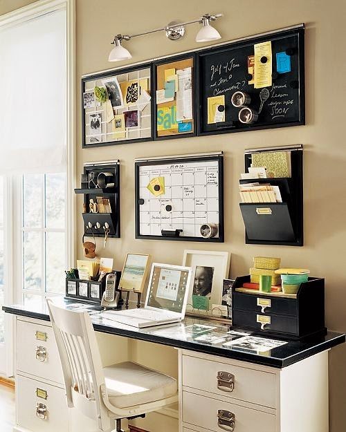 ¿Cómo Decorar una Pequeña Oficina en Casa? Small Home Office by artesydisenos.blogspot.com ¿Cómo Decorar una Pequeña Oficina en Casa? Small Home Office by artesydisenos.blogspot.com