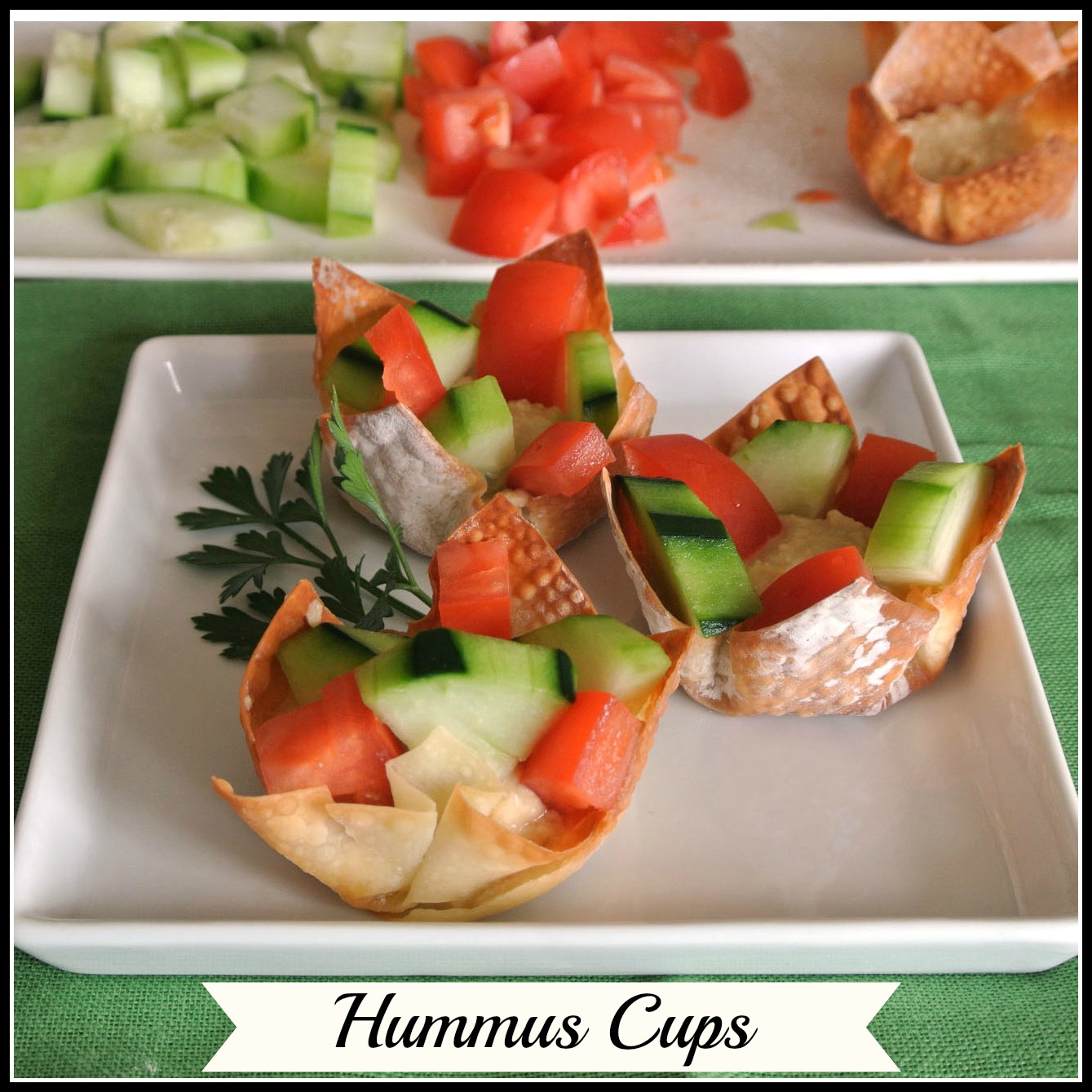 Gourmet Cooking For Two Quick Easy Hummus Cups