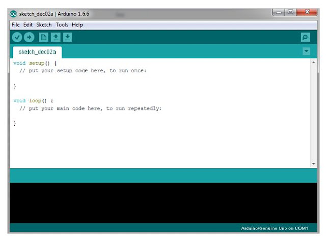Antarmuka software IDE arduino Antarmuka software IDE arduino