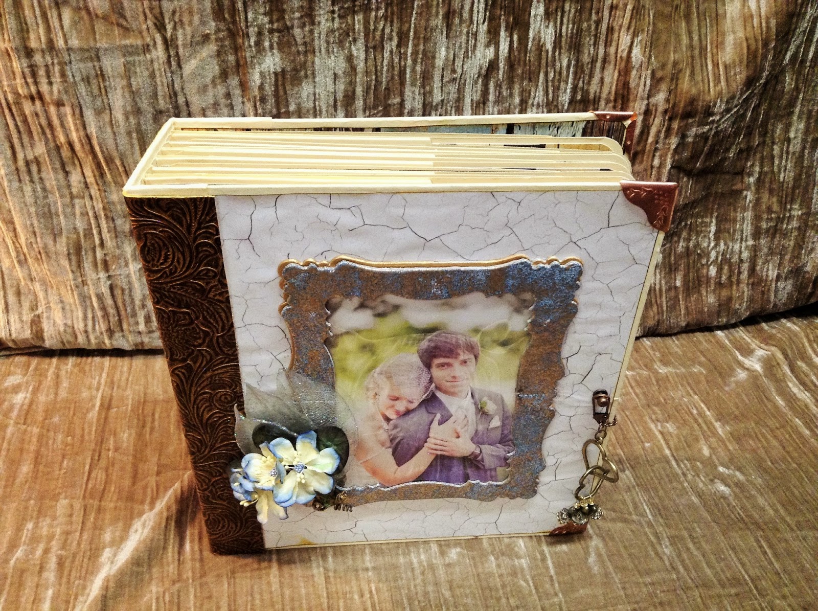 Heart of a Gipssy Rustic Western Theme Wedding Photo Album
