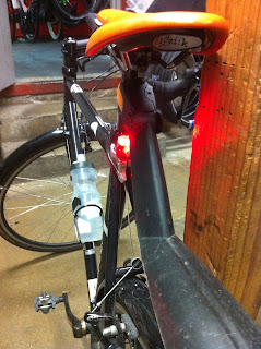 Do not mount lights under fenders. No worky.