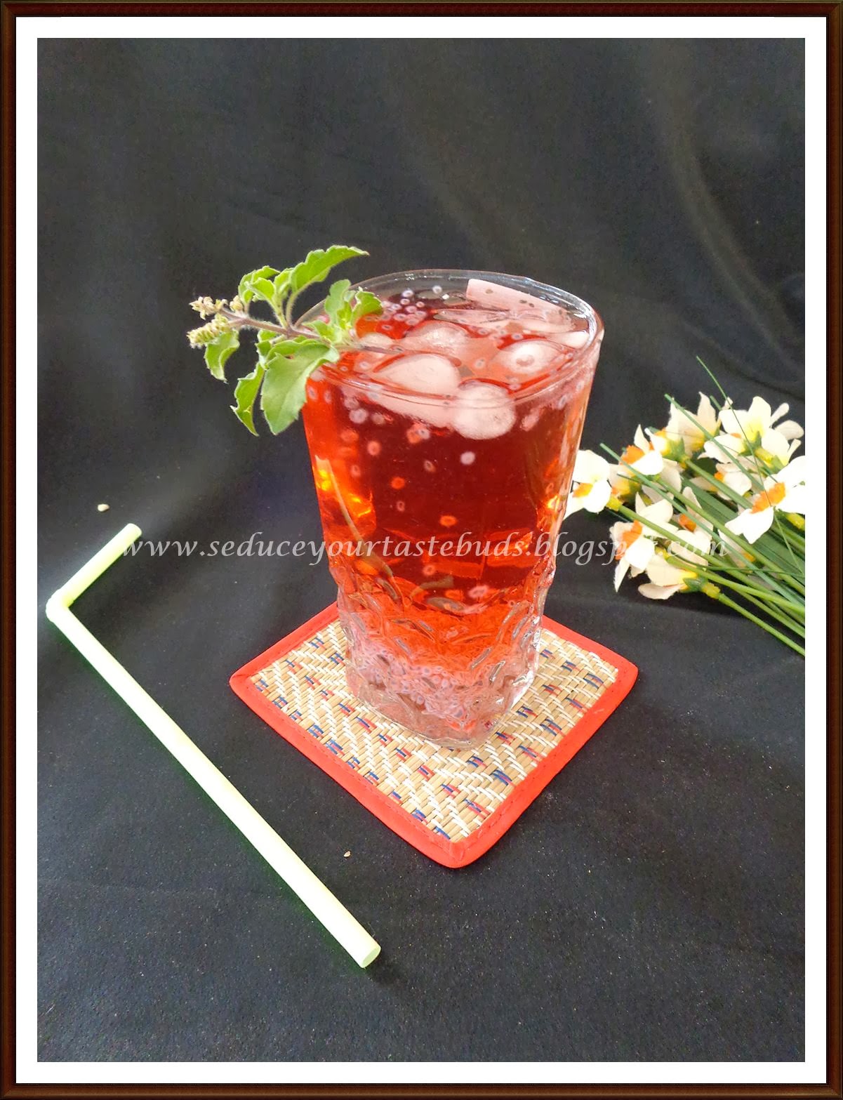 Seduce Your Tastebuds... Nam Mengluck Thai Basil Seed Drink Recipe