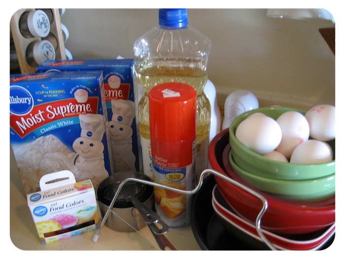 How to Make Rainbow Layer Cake Neon Rattail