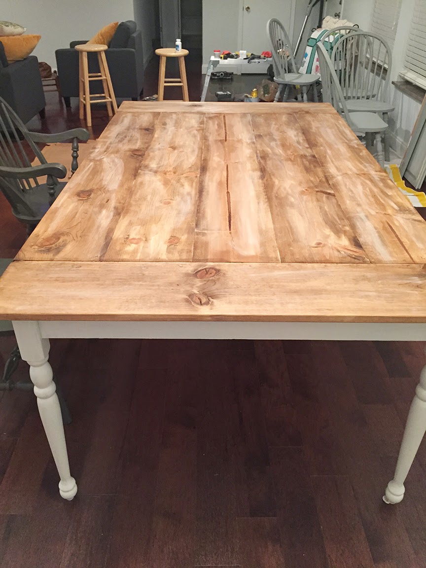 DIY Farmhouse Table Less Than Perfect Life of Bliss