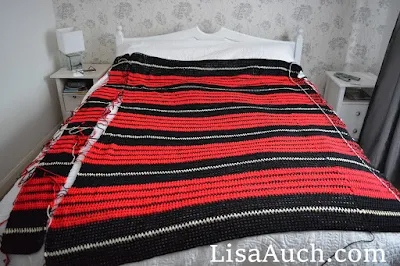 Free Tartan crochet blanket pattern Woven crochet Plaid Afghan
