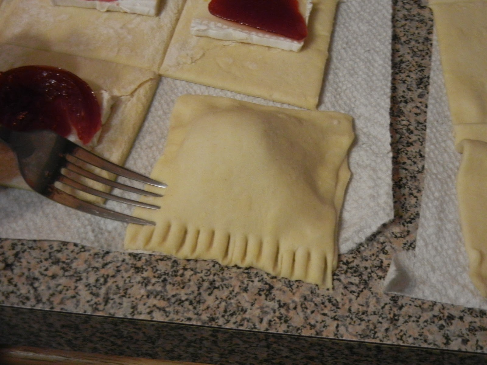 square pastry