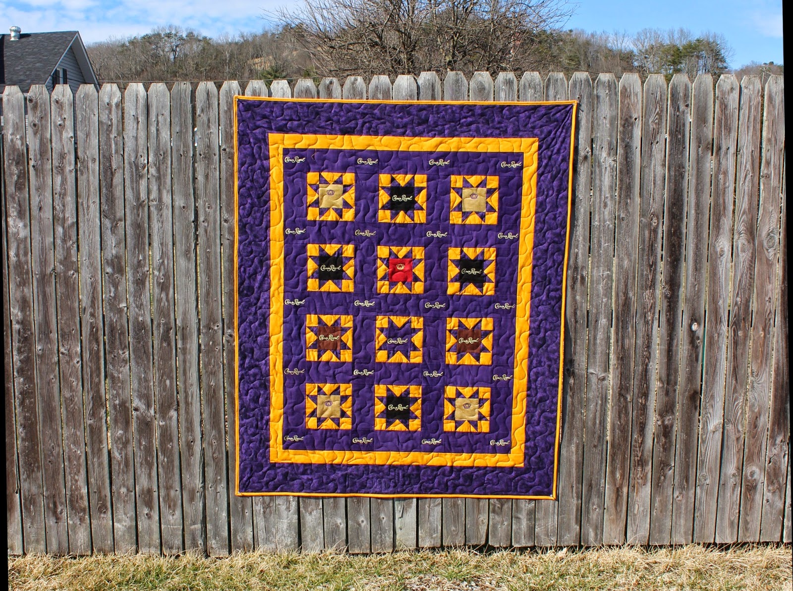 Katie's Quilts and Crafts 2014 Crown Royal Quilt 1?