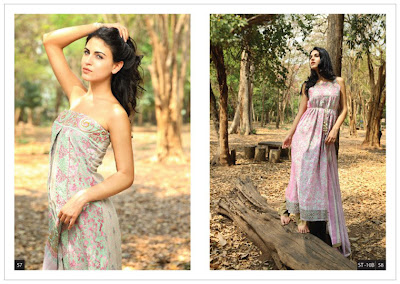 Shariq Textiles Present Sahil Swiss Voile Summer Collection 2013