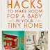 25 Hacks To Make Room For A Baby In Your Tiny Home