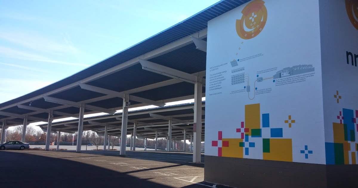 Where's the Solar? Giant Solar Parking Lot at FedEx Field
