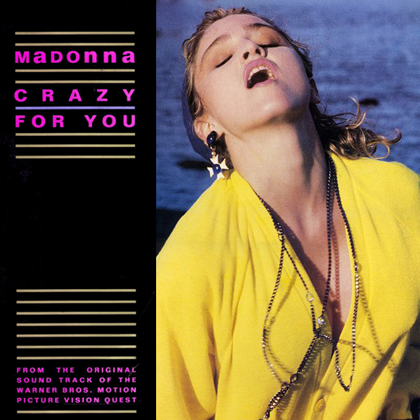 Madonna Fanmade Artworks Crazy For You Fanmade Cover Madonna Fanmade Artworks Crazy For You Fanmade Cover