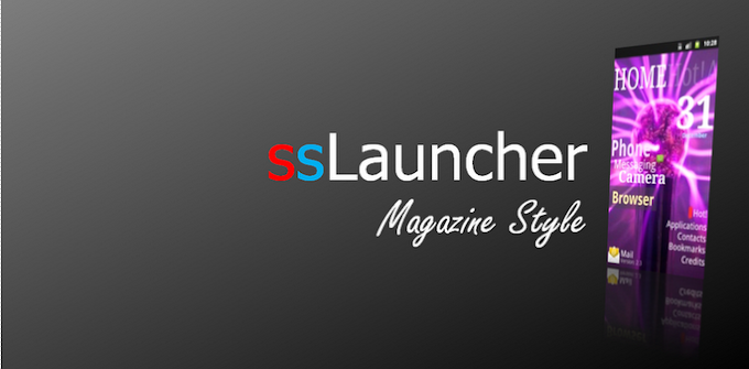 ssLauncher:personaliza tu android al estilo de una revista o la interfaz metro de windows phone 7