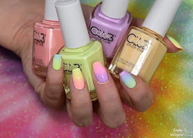 Color Club Poptastic Pastel neon collection