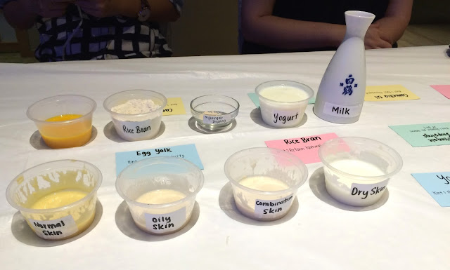 Japanese Secret To Inside-Out Beauty Workshop at Ikeda Spa singapore diy facial mask