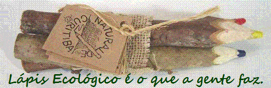 #Eco Lapis Brasil de Gravetos