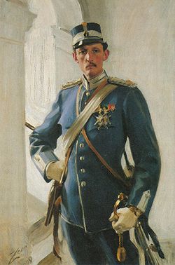 Prins Karel geschilderd door de Zweed Anders Zorn