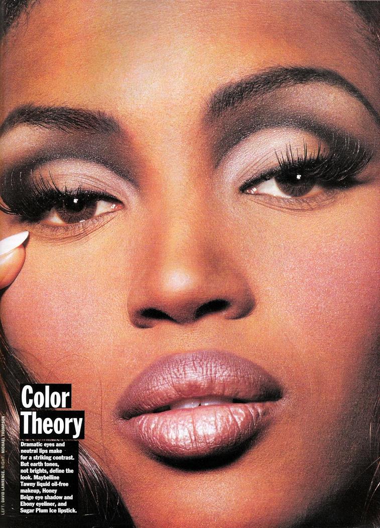 ME, MY LIPS & EYE! Makeup History 1990's The making of Supermodels!