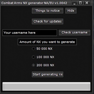 free nx cash generator combat arms eu