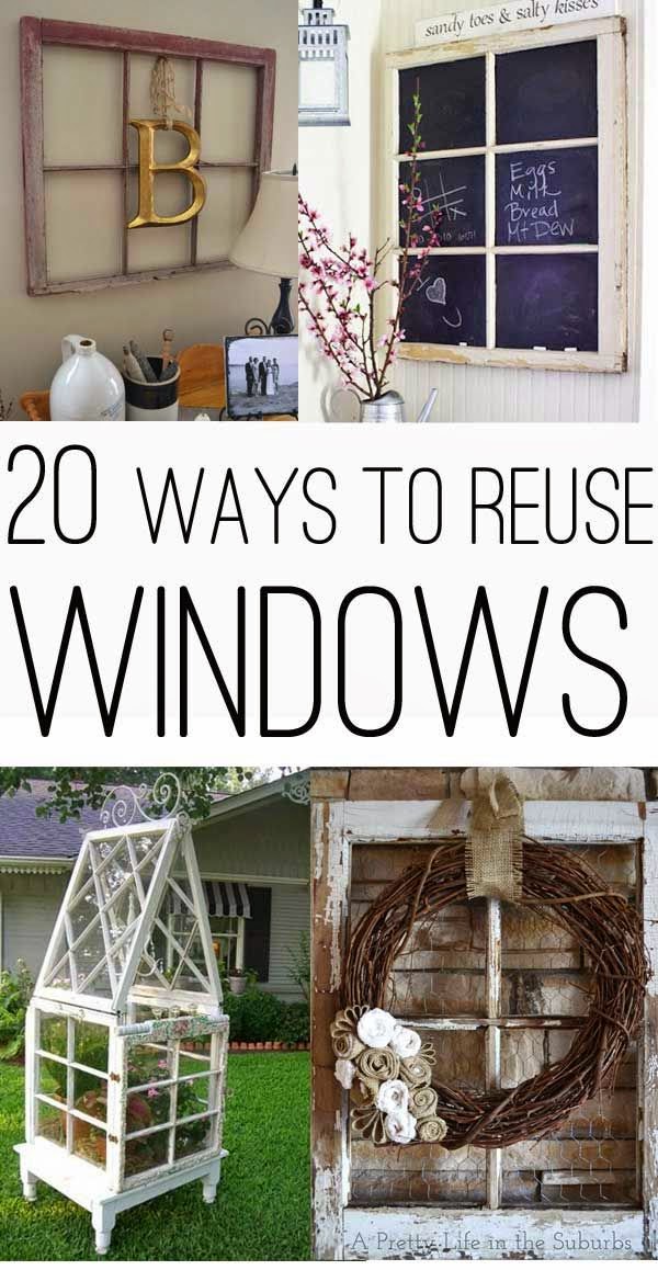 20 ways to use old windows some neat ideas! Hello Healthy.