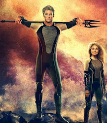 Finnick y Mags en los 75º Juegos del Hambre