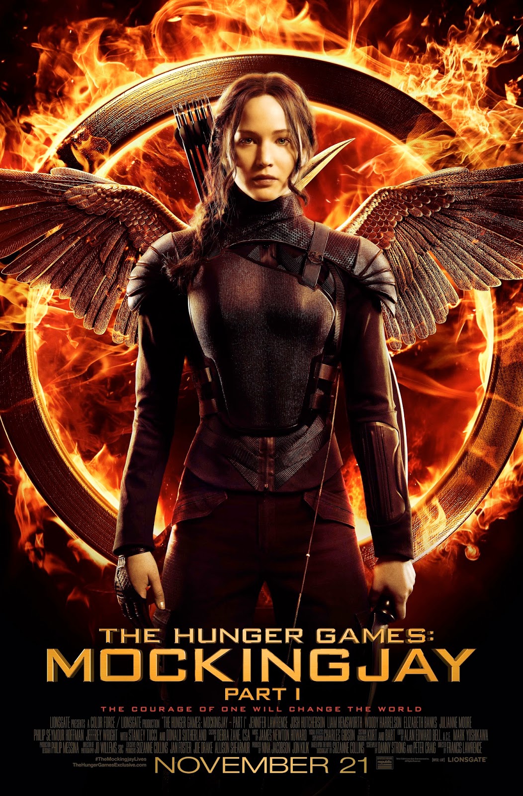 Hunger Games - Mocking Jay Part 1 Movie Poster