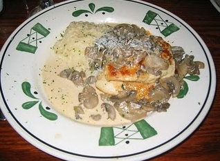 The Junk Food Junkie Vol 6 Olive Garden S Stuffed Chicken Marsala