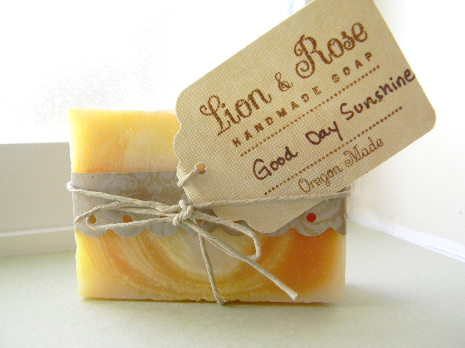 Lion & Rose Handmade Soap Blog Soap Packaging!