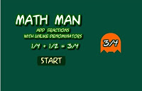 http://www.sheppardsoftware.com/mathgames/fractions/mathman_fractions_add_uncommon.swf