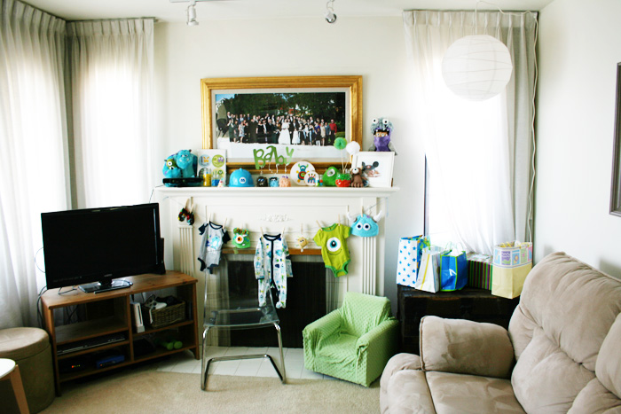 Ever Clever Mom Monsters Inc Themed Baby Shower